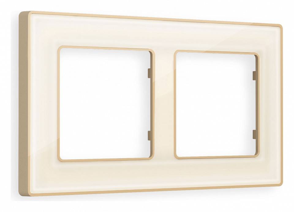 Рамка на 2 поста Ambrella Volt Arctic AF580342