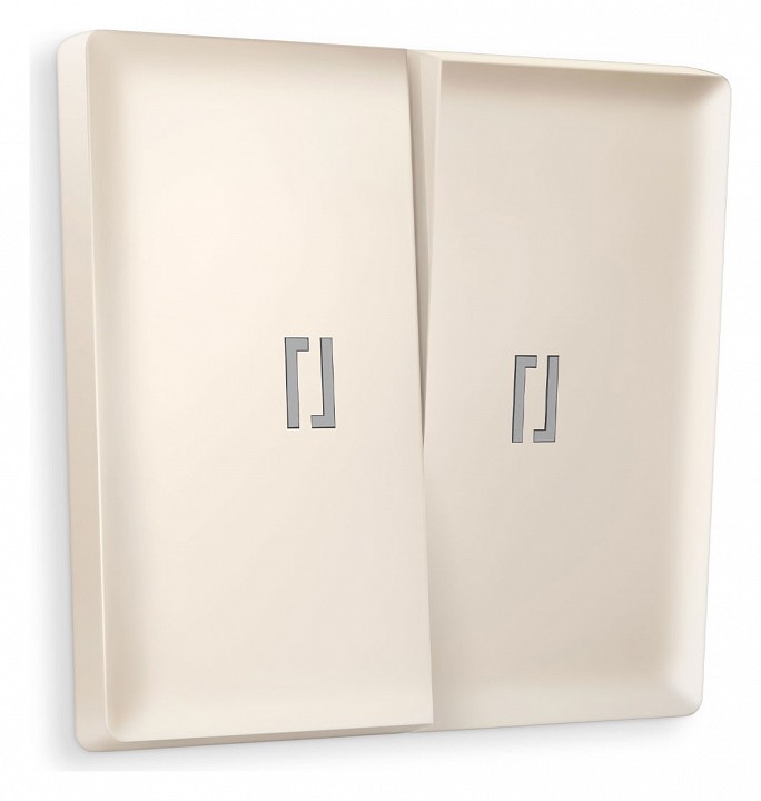 Клавиши для выключателя двухклавишного c подсветкой Ambrella Volt Quant AP3240