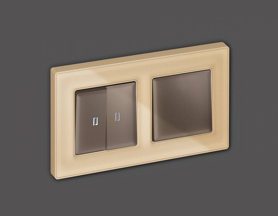 Клавиша для выключателя одноклавишного Ambrella Volt Quant AP6310