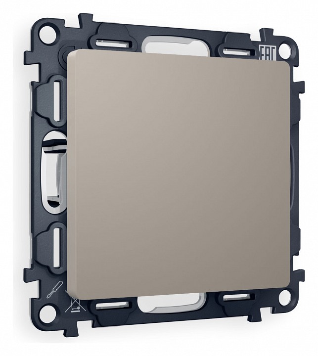 Заглушка для поста с рамкой Ambrella Volt Quant MA376010