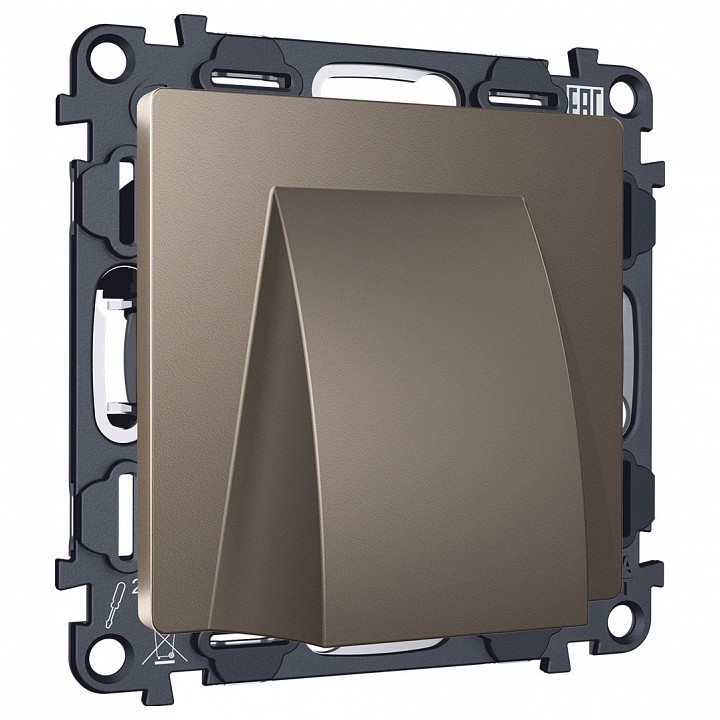 Розетка для вывод кабеля без рамки Ambrella Volt ALFA MA645810