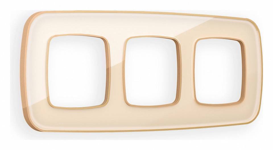 Рамка на 3 поста Ambrella Volt Coint OF640343