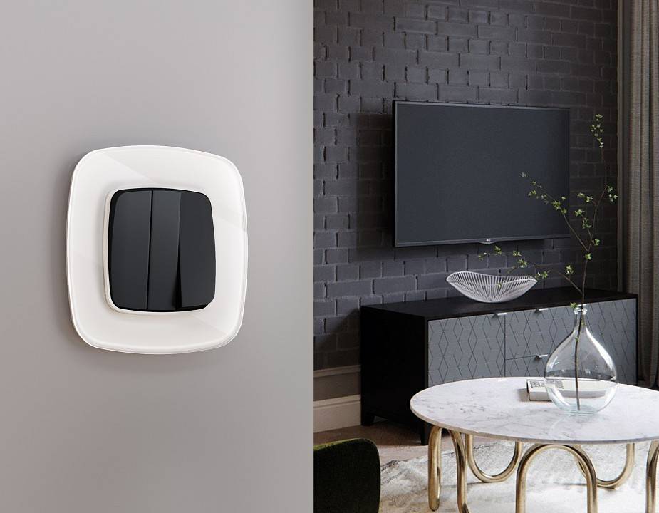 Клавиши для выключателя трехклавишного Ambrella Volt Quant OP8050