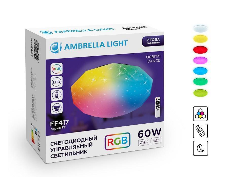 Накладной светильник Ambrella light FF FF417