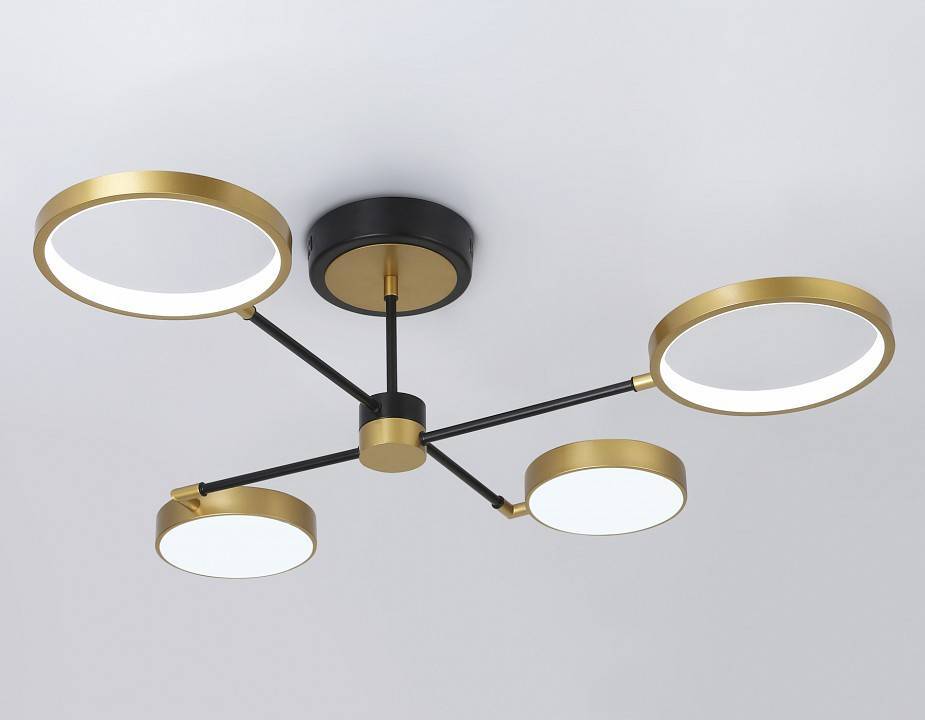 Люстра на штанге Ambrella light Fusion 3 лампы FL5153