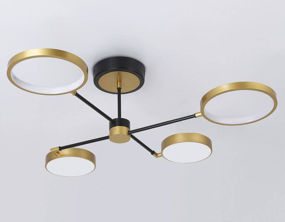 Люстра на штанге Ambrella light Fusion 3 лампы FL5153