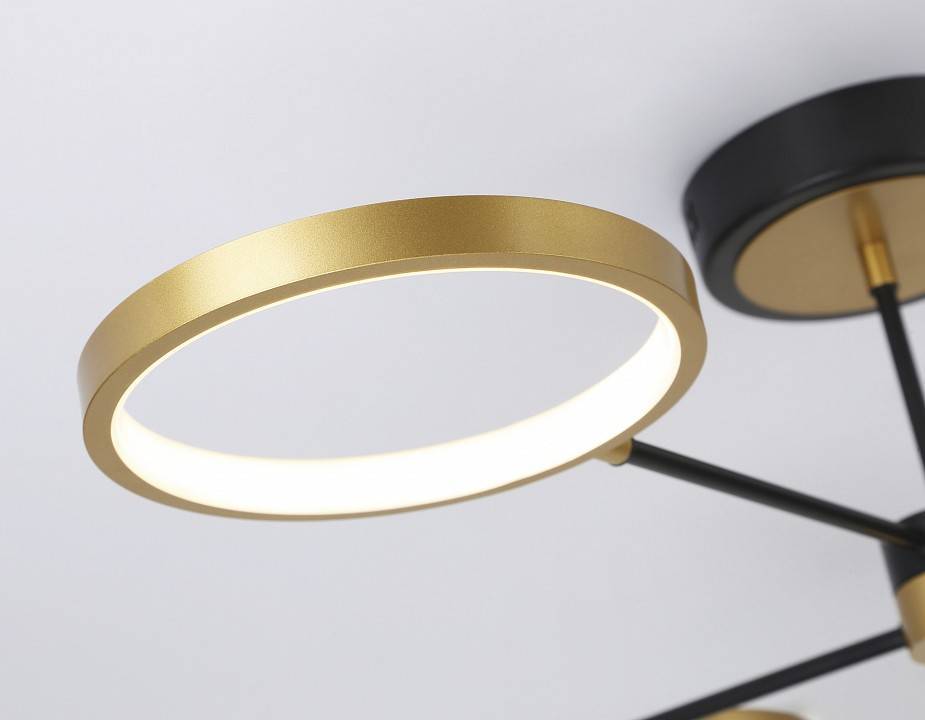 Люстра на штанге Ambrella light Fusion 3 лампы FL5153