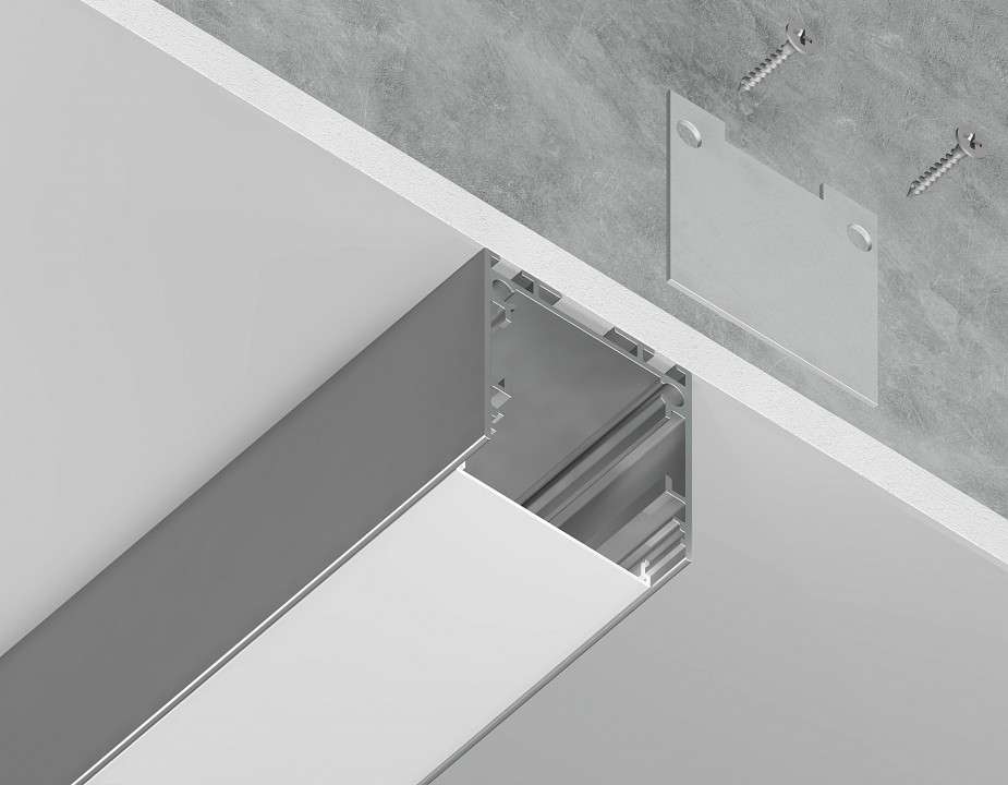 Профиль для светодиодной ленты Ambrella Light Profile System GP GP2500AL накладной GP2500AL