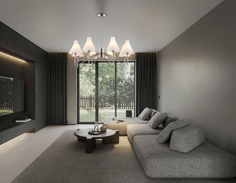 Люстра на штанге Ambrella Light HIGH LIGHT LH57125