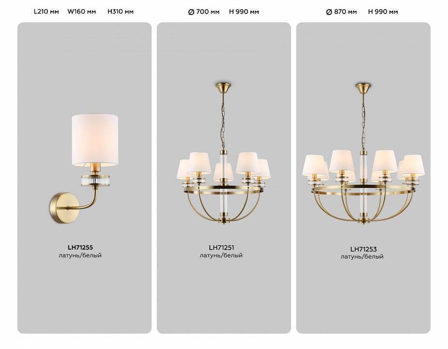 Бра Ambrella Light HIGH LIGHT 12 Вт LH71255