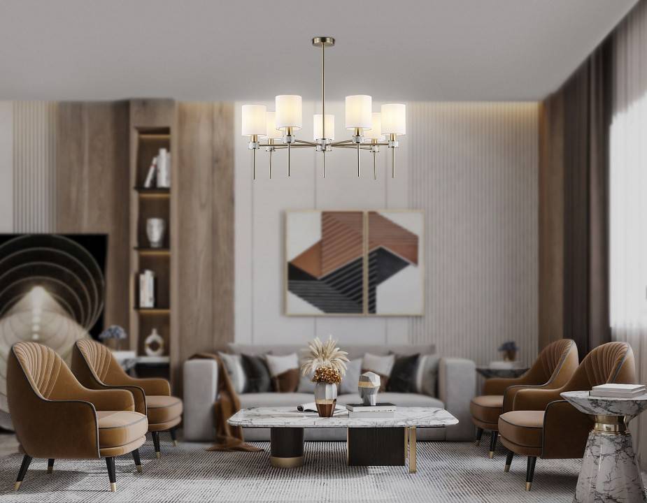 Люстра на штанге Ambrella Light HIGH LIGHT LH72373