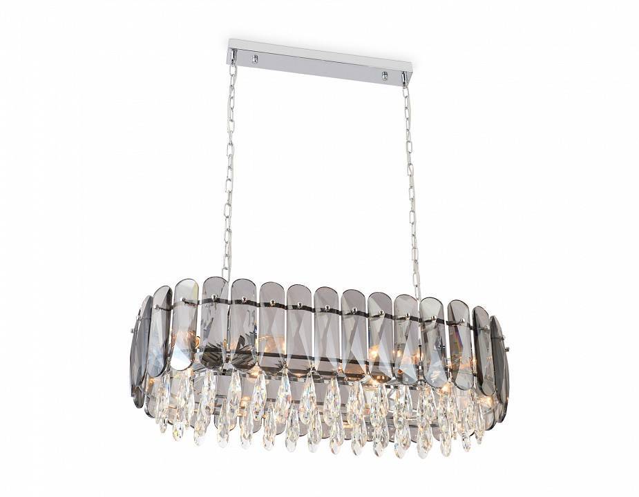 Подвесной светильник Ambrella light TR TR5073 8xE14 320 Вт хром/дымчатый TR5073