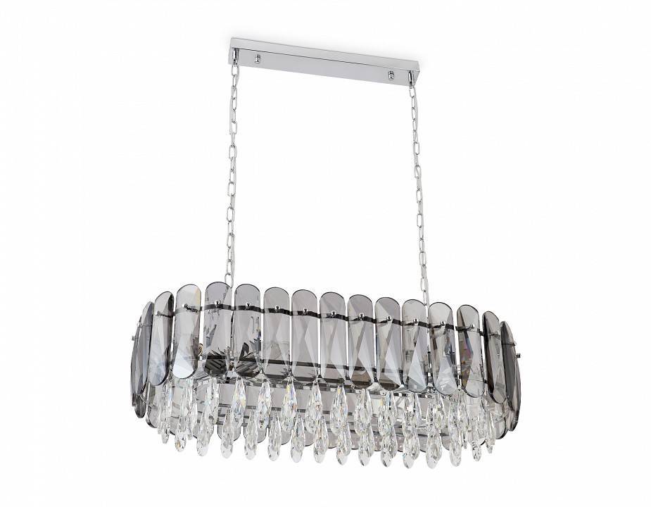 Подвесной светильник Ambrella light TR TR5073 8xE14 320 Вт хром/дымчатый TR5073