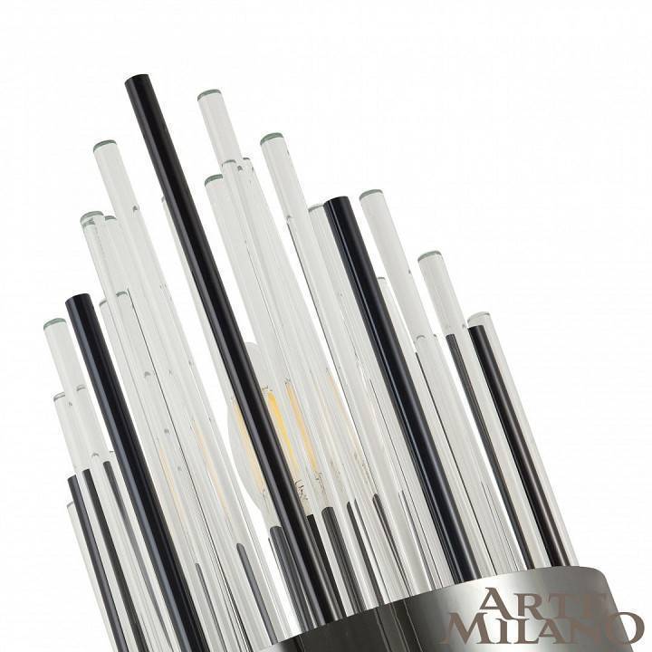 Накладной светильник Arte Milano AM-D170 2xE14 D170 H450 мм Bk 1A.D170.H450.E14.2 Bk