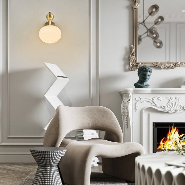 Бра Arte Milano Neapolis 70307 1 лампа 270307/1B GD