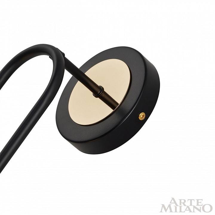 Бра Arte Milano Neapolis-73808 274307/1B BK/GD