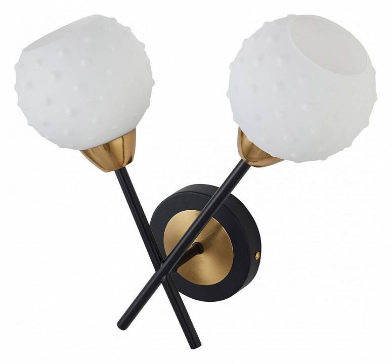 Бра Arte Milano Ferrara 279169/2B BK/GD