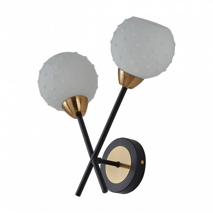 Бра Arte Milano Ferrara 279169/2B BK/GD