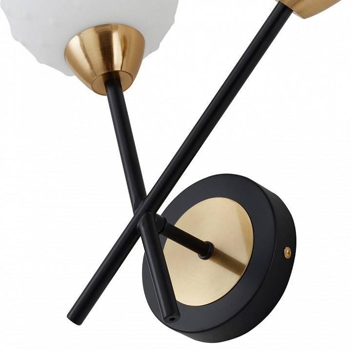 Бра Arte Milano Ferrara 279169/2B BK/GD