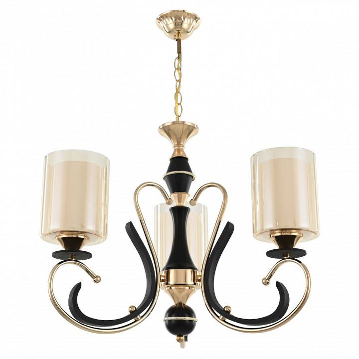 Подвесная люстра Arte Milano Florentia-2237 3 ламп 302237/3 Bk/Gd