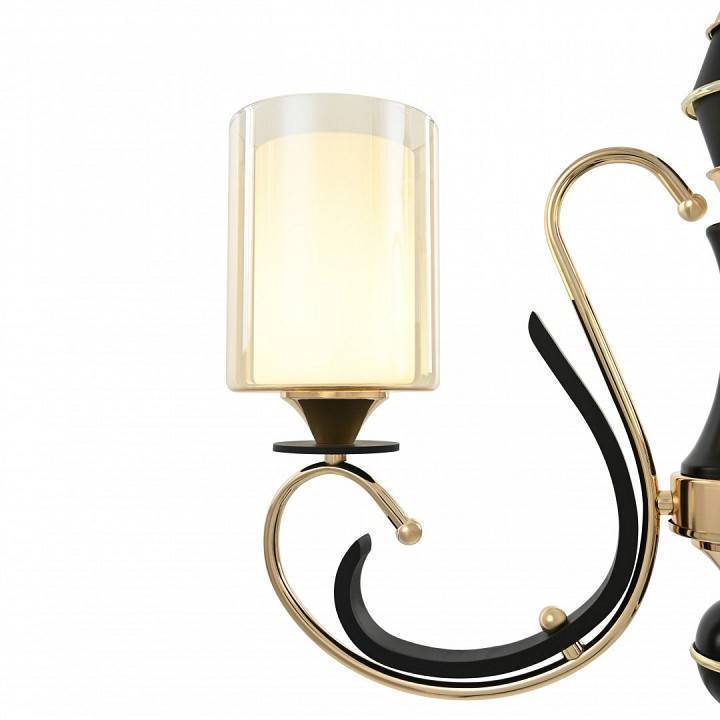 Подвесная люстра Arte Milano Florentia-2237 3 ламп 302237/3 Bk/Gd