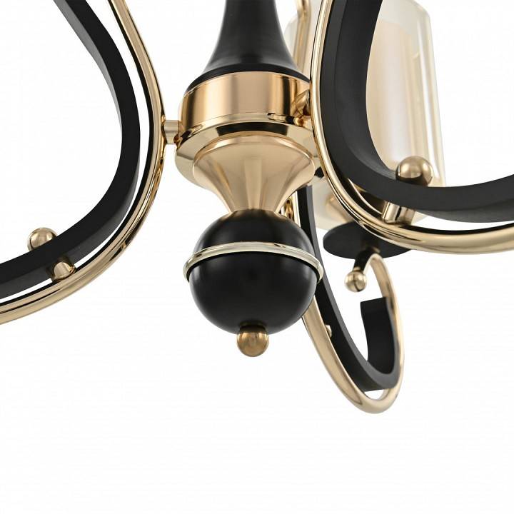 Подвесная люстра Arte Milano Florentia-2237 3 ламп 302237/3 Bk/Gd