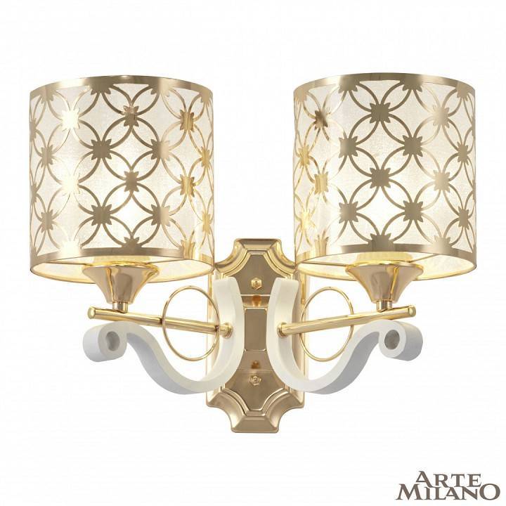 Бра Arte Milano Florentia 303097/2W Wh/Gd