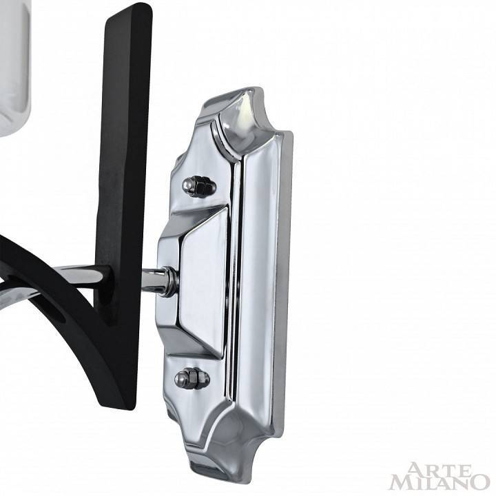 Бра Arte Milano Florentia 9167 1 лампа 309167/1W Bk/Ni