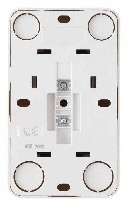 Розетка двойная с заземлением Arte Milano am-310 310.40-2.white