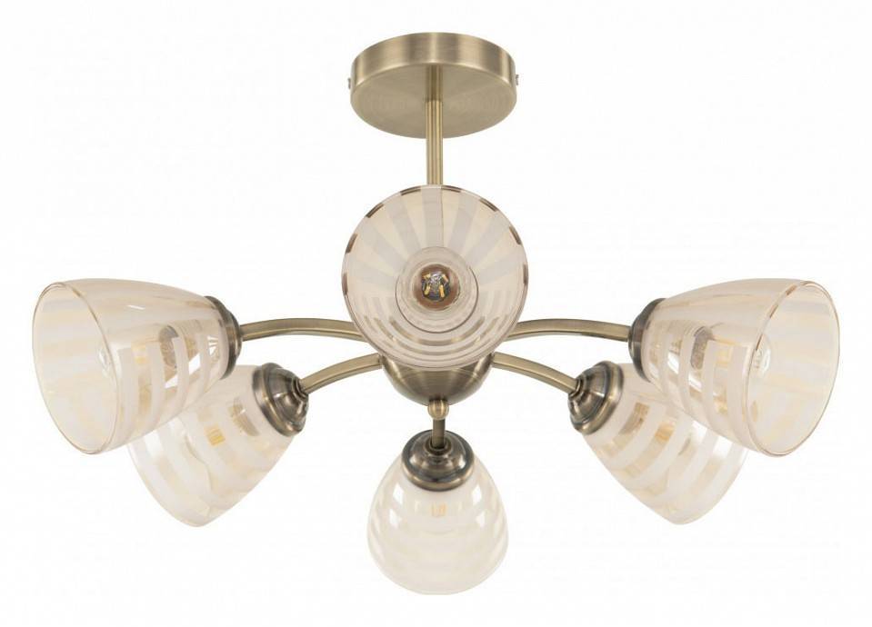 Люстра на штанге Arte Milano Napoli 6 ламп 320107/3+3 AB