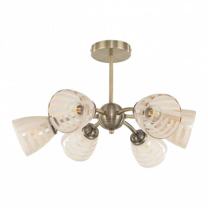 Люстра на штанге Arte Milano Napoli 6 ламп 320107/3+3 AB