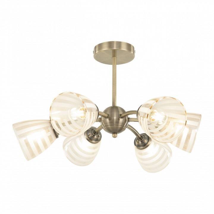 Люстра на штанге Arte Milano Napoli 6 ламп 320107/3+3 AB