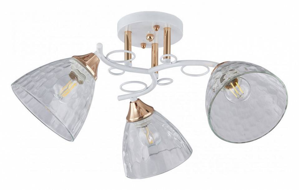 Потолочная люстра Arte Milano AMALFI 3 лампы 321395/3A WH+FG