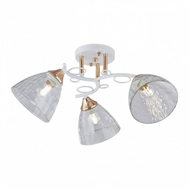 Потолочная люстра Arte Milano AMALFI 3 лампы 321395/3A WH+FG