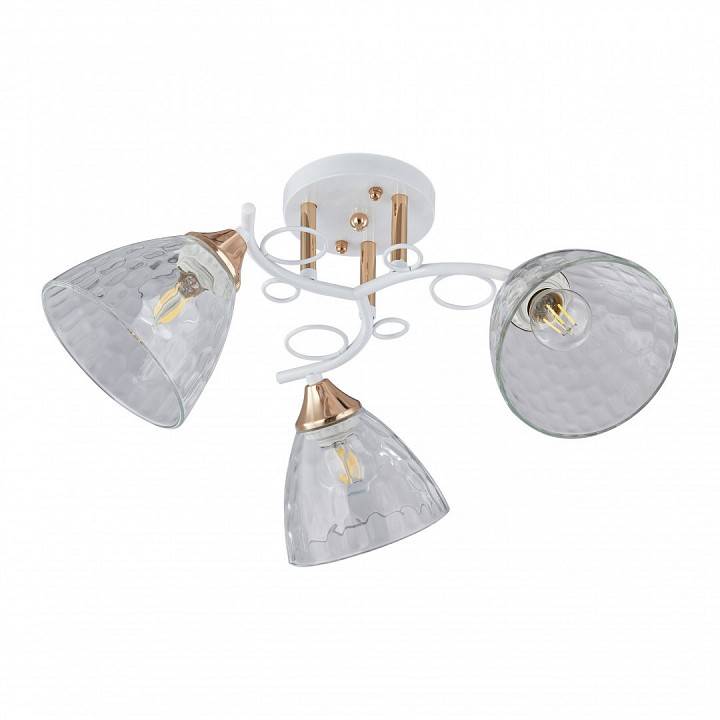 Потолочная люстра Arte Milano AMALFI 3 лампы 321395/3A WH+FG