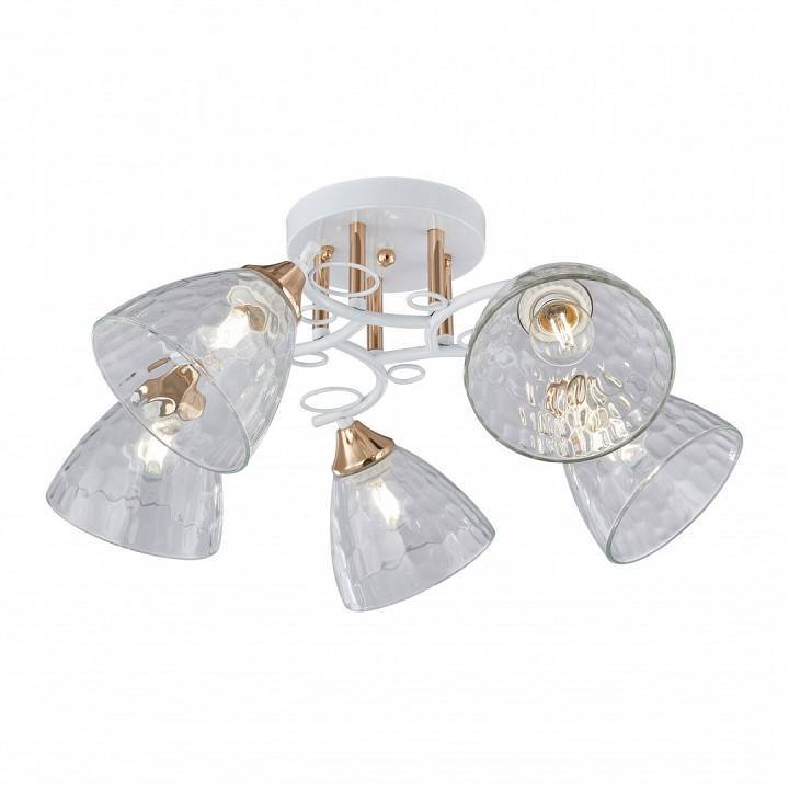 Потолочная люстра Arte Milano AMALFI 5 ламп 321395/5A WH+FG