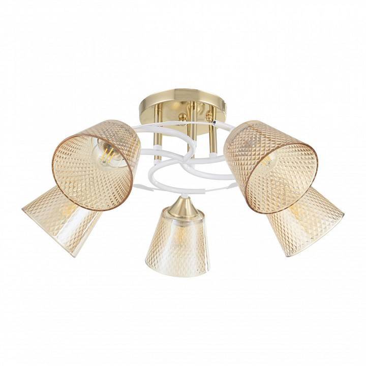 Потолочная люстра Arte Milano AMALFI 5 ламп 323006/5 FG+WT