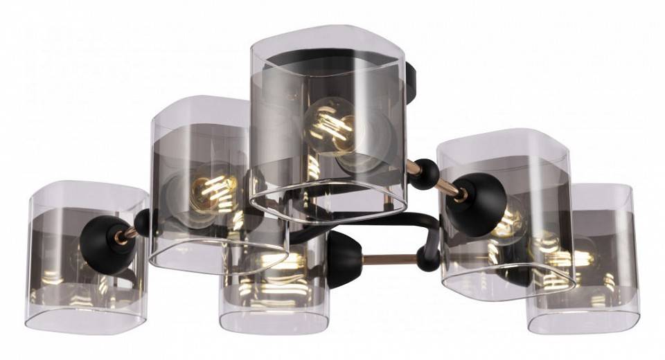 Потолочная люстра Arte Milano AMALFI 6 ламп 324308/6 BK+FG