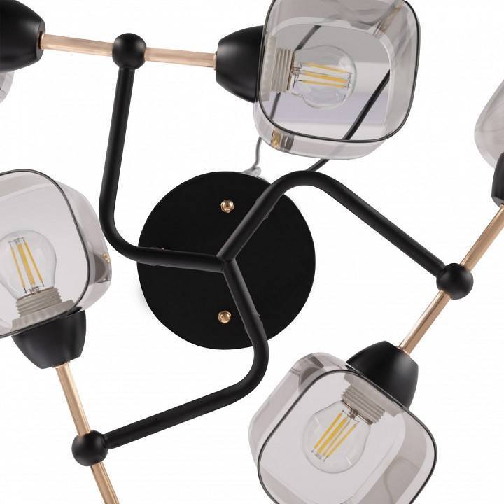 Потолочная люстра Arte Milano AMALFI 6 ламп 324308/6 BK+FG