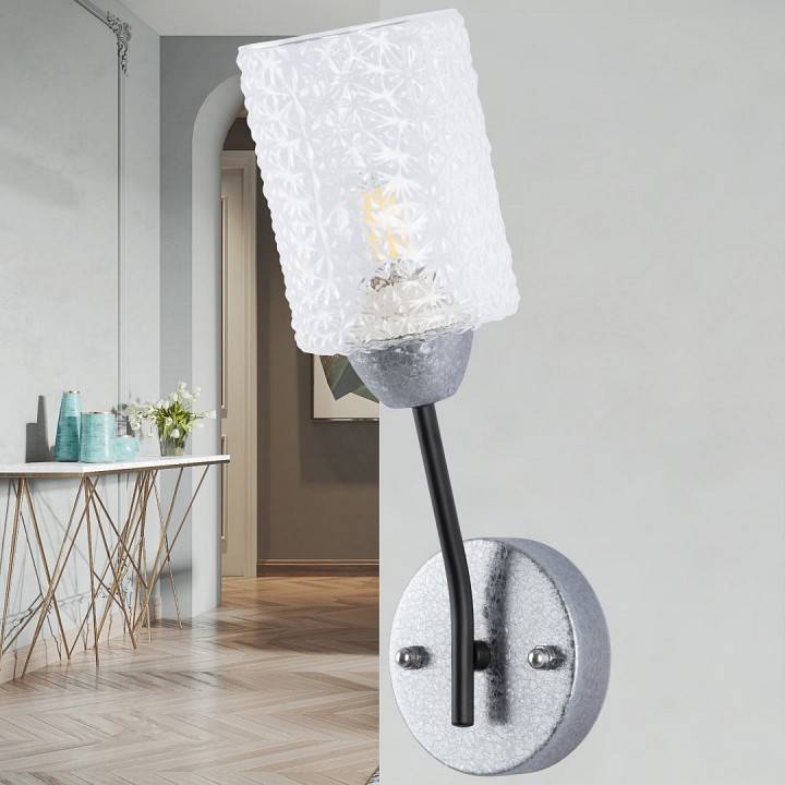 Бра Arte Milano Napoli 326207 1 лампа 326207/1W CR.BK