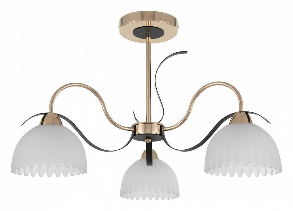 Люстра на штанге Arte Milano Napoli 327306/3 FG+BK