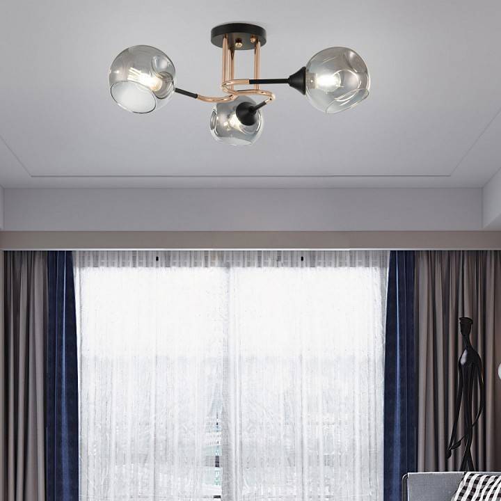 Потолочная люстра Arte Milano AMALFI 328419/3 FG+BK