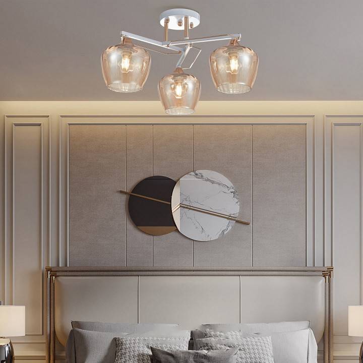 Потолочная люстра Arte Milano AMALFI 329508/3 WH+FG