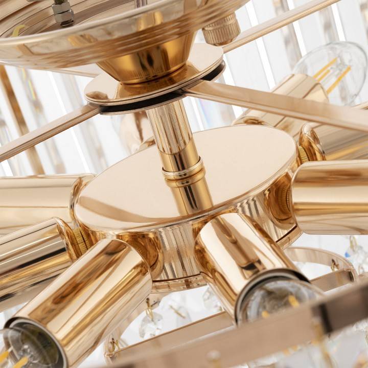 Люстра на штанге Arte Milano Sorrento 375509/8/40/470 GD