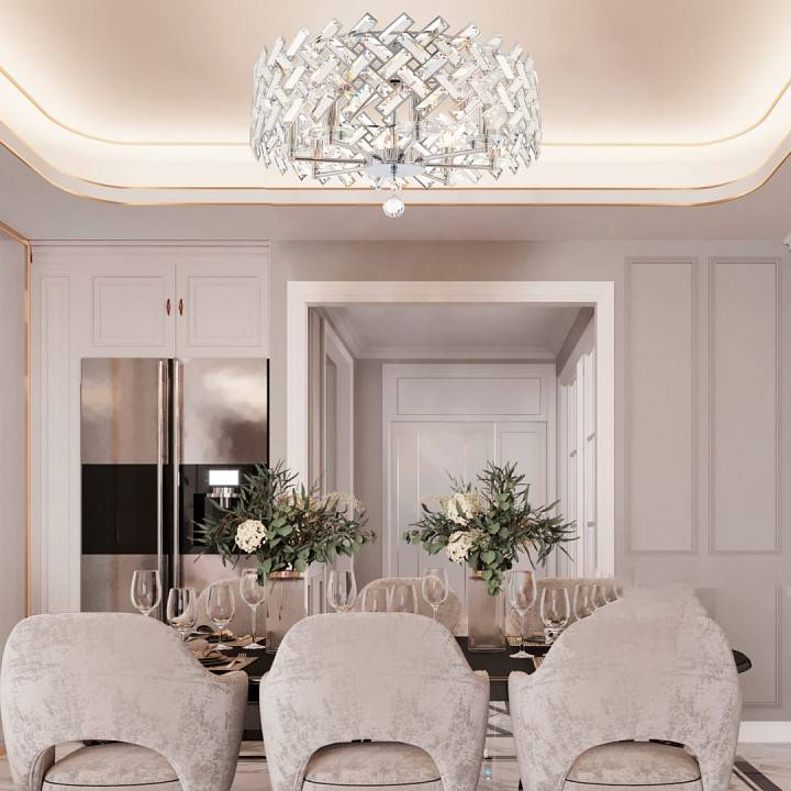 Люстра на штанге Arte Milano Sorrento 377019/8/50/570 CR