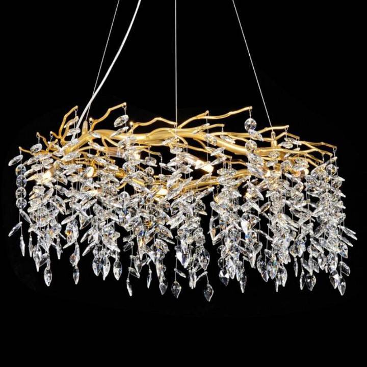 Подвесная люстра Aployt Gertunia 10 ламп APL.847.03.10