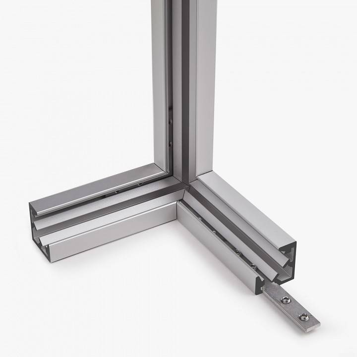 Профиль для светодиодной ленты Arlight PDS45-KUB-2000 ANOD 021646