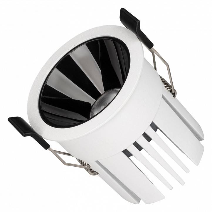 Встраиваемый светильник Arlight ATLAS-R100-10W Black 3000K 033652