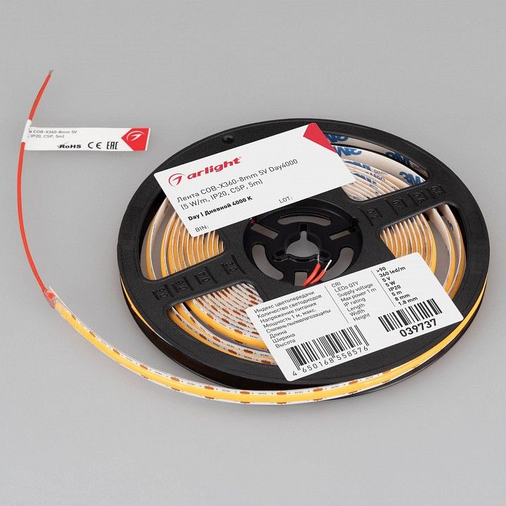 Лента светодиодная Arlight COB-X360 039737(1)