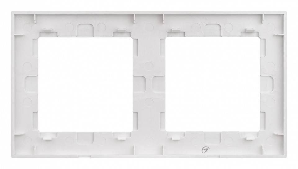 Рамка на 2 поста Arlight FRM 043796